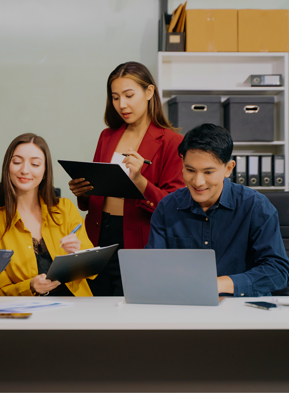 Our team helping dental practices